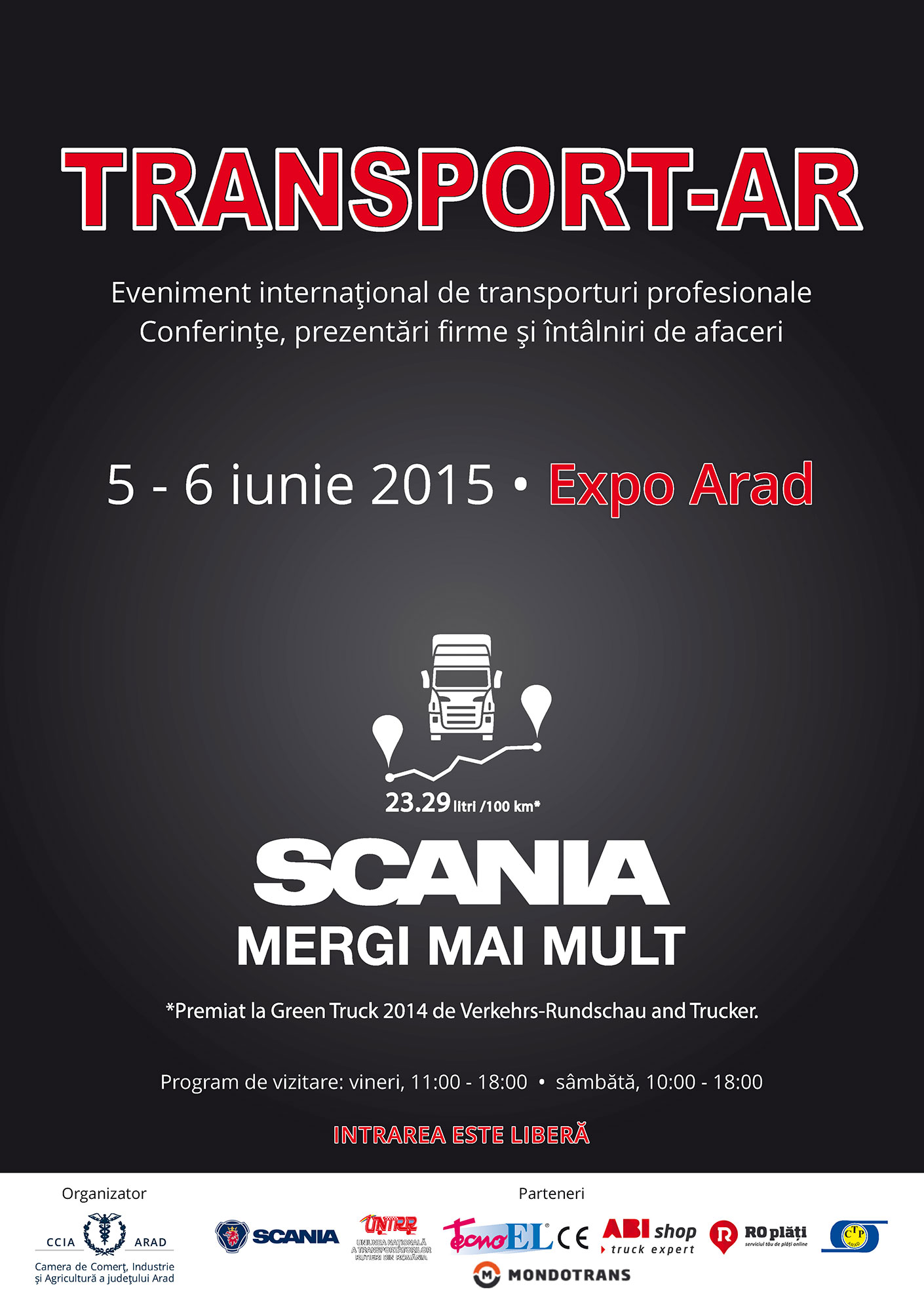 Transport AR 2015 - afisul evenimentului